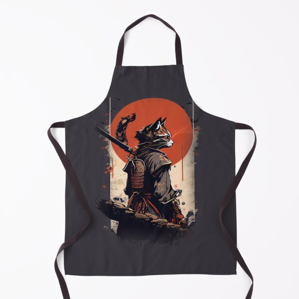 Item preview, Orange Samurai Cat designed and sold by Zissou92.