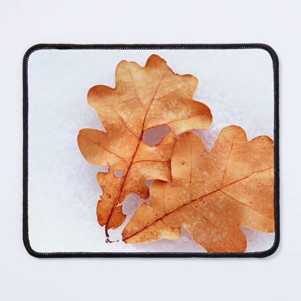 Item preview, Oak Leaves On Snow designed and sold by Debbie Oppermann.