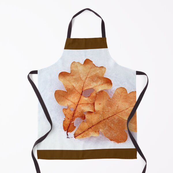 Item preview, Oak Leaves On Snow designed and sold by Debbie Oppermann.