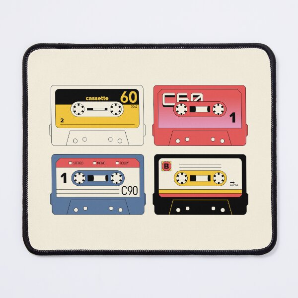 Item preview, 80s cassette mixtapes designed and sold by Nora Gazzar.