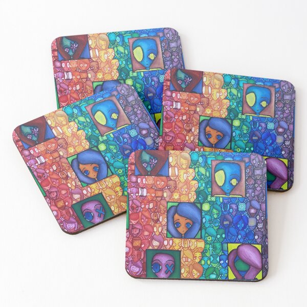 Item preview, Trippy Rainbow Alien designed and sold by RegionalBySam.