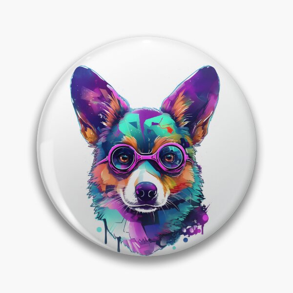 Item preview, Cyber Corgi the Dog designed and sold by DarkwoodLab.