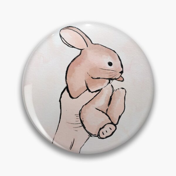 Item preview, Watercolor Baby Bunny in Hand designed and sold by Laura Ohlman.