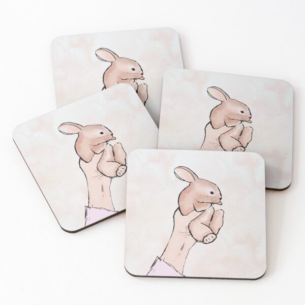 Item preview, Watercolor Baby Bunny in Hand designed and sold by Laura Ohlman.