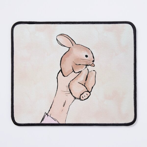 Item preview, Watercolor Baby Bunny in Hand designed and sold by Laura Ohlman.