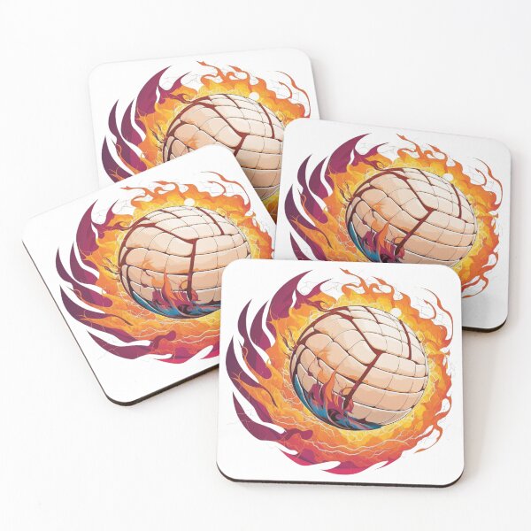 Item preview, Flaming Volleyball  designed and sold by Element115Gear.