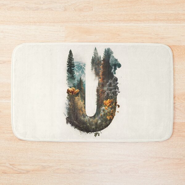 Item preview, Letter U Double Exposure designed and sold by dotperinchart.