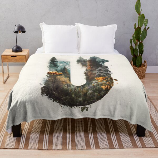 Item preview, Letter U Double Exposure designed and sold by dotperinchart.