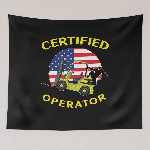 Item preview, Forklift Ninja Certified Forklift Operator FYY designed and sold by TeamsterLife.