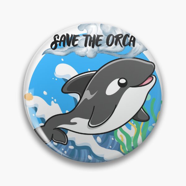 Item preview, Save the Orcas designed and sold by Carla0102.