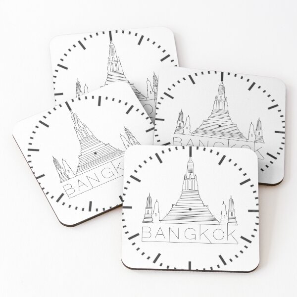 Item preview,  Bangkok Time Zone Newsroom Wall designed and sold by ArtShotss.
