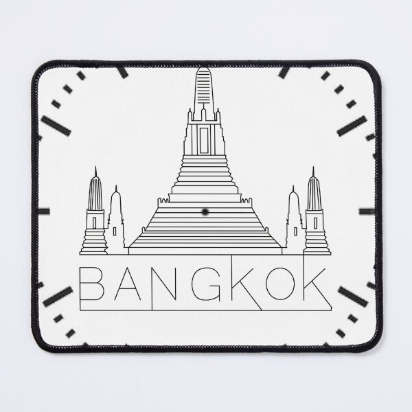 Item preview,  Bangkok Time Zone Newsroom Wall designed and sold by ArtShotss.