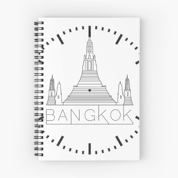 Item preview,  Bangkok Time Zone Newsroom Wall designed and sold by ArtShotss.