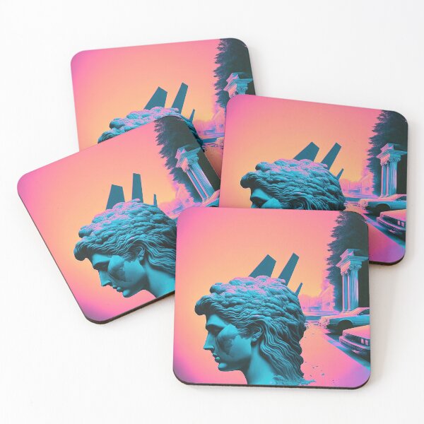 Item preview, Neo-Classical Oasis: A Vaporwave Fusion of Past and Present designed and sold by Mullet Monkey.