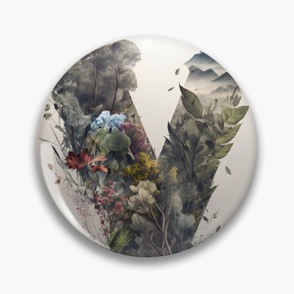 Item preview, Letter V Double Exposure designed and sold by dotperinchart.