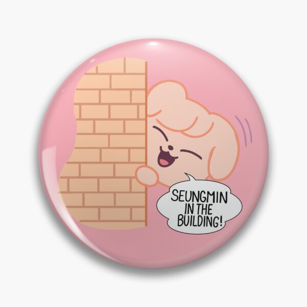 Item preview, STRAY KIDS (SKZOO) Seungmin In The Building Meme  designed and sold by LilMissRandom17.