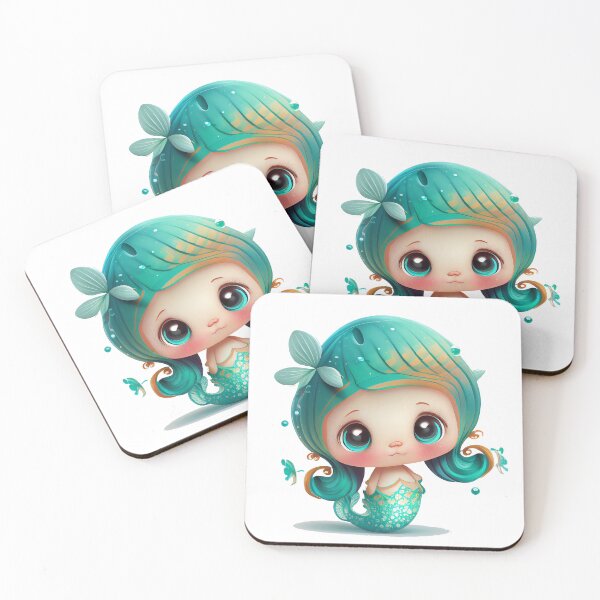 Item preview, Cute mermaid designed and sold by Peeibe.