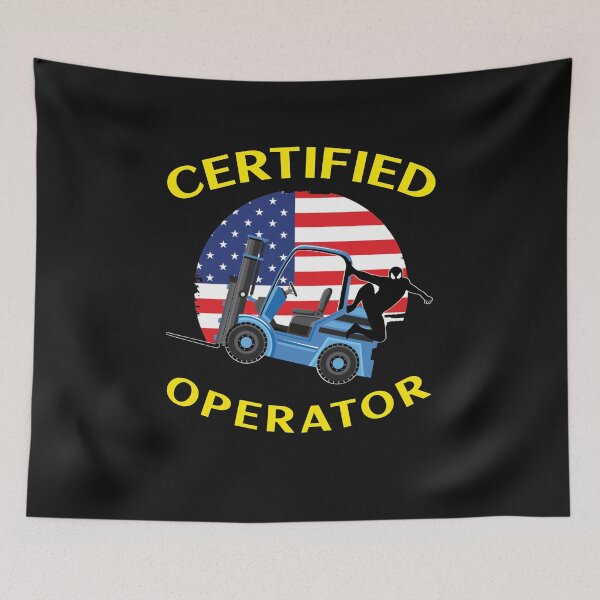 Item preview, Forklift Ninja Certified Forklift Operator FBY designed and sold by TeamsterLife.