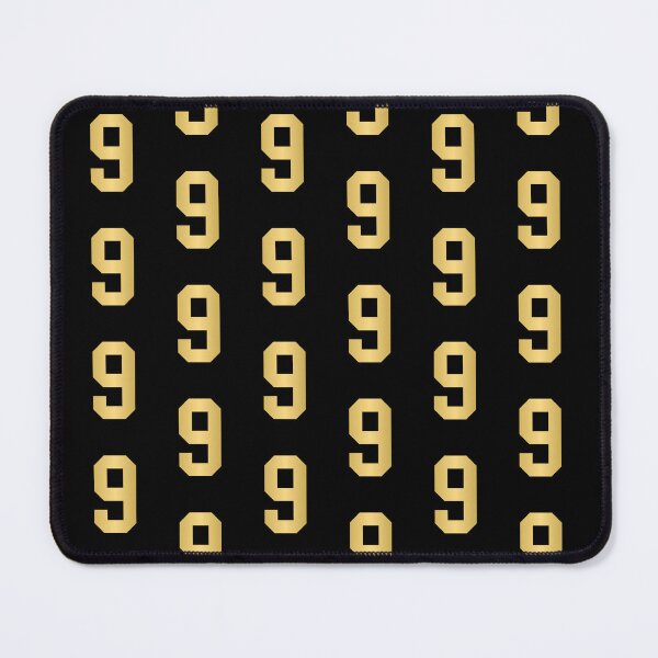 Item preview, Golden Number 9 - Sports Numbers designed and sold by NECHSTORE.