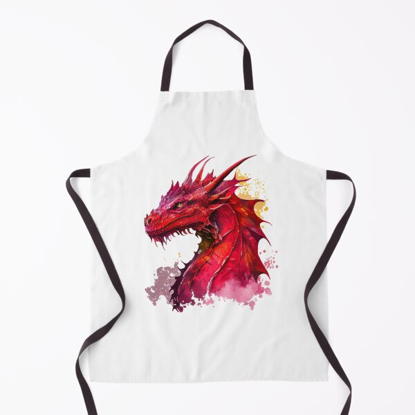 Item preview, Majestic Red Dragon Watercolour designed and sold by Art-by-Aelia.