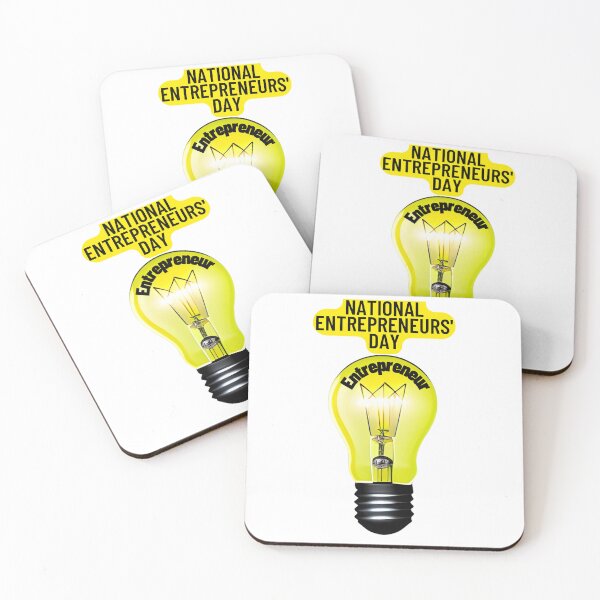 Item preview, National Entrepreneurs' Day designed and sold by InStickers.