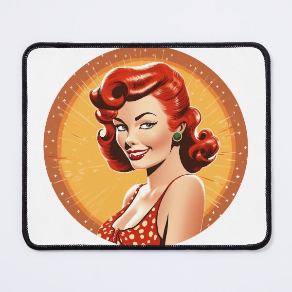 Item preview, Redhead Pin-up Delight designed and sold by Element115Gear.