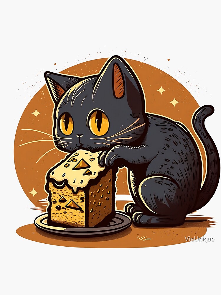 Cat baking outlet bread