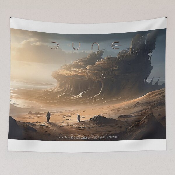 Item preview, Dune 2021 una película épica de ciencia ficción, una interpretación de IA designed and sold by John L Wheeler.