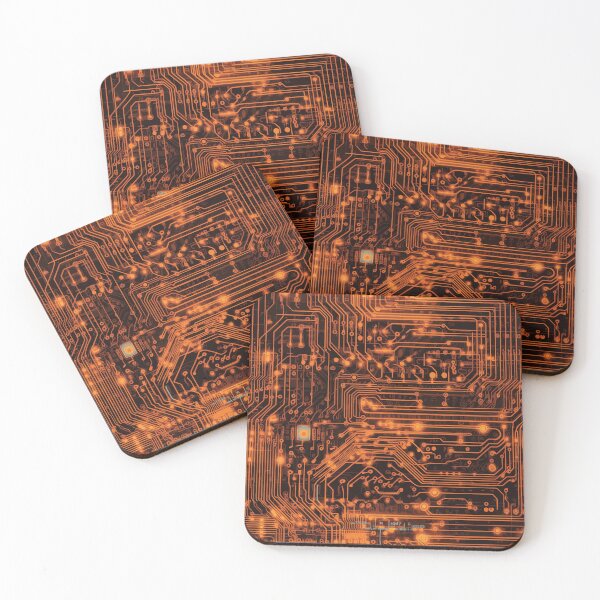 Item preview, Neon Orange Circuitry designed and sold by DaniGirls.