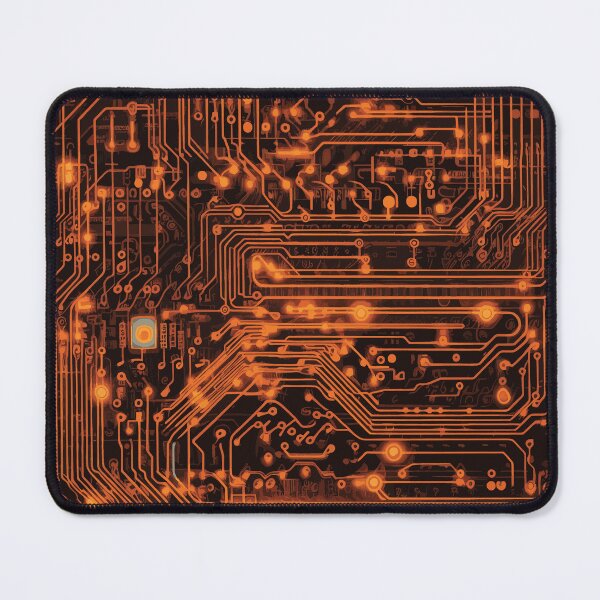 Item preview, Neon Orange Circuitry designed and sold by DaniGirls.