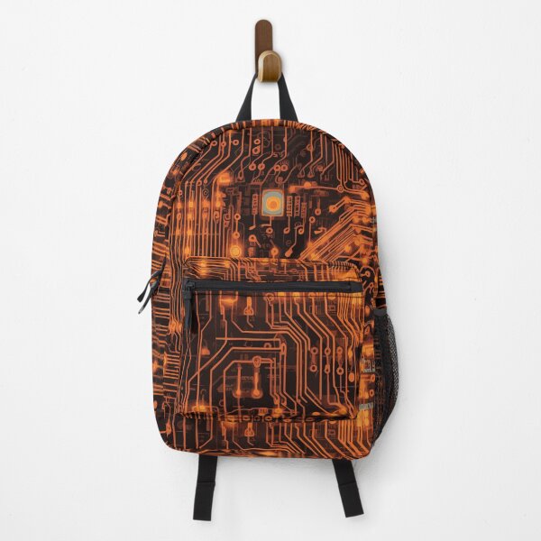 Item preview, Neon Orange Circuitry designed and sold by DaniGirls.