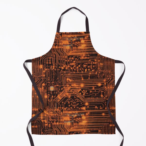 Item preview, Neon Orange Circuitry designed and sold by DaniGirls.