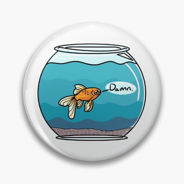 Item preview, Angry Gold Fish  designed and sold by Izzys-Window.