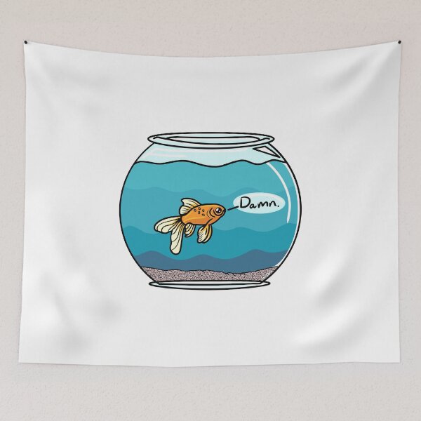 Item preview, Angry Gold Fish  designed and sold by Izzys-Window.