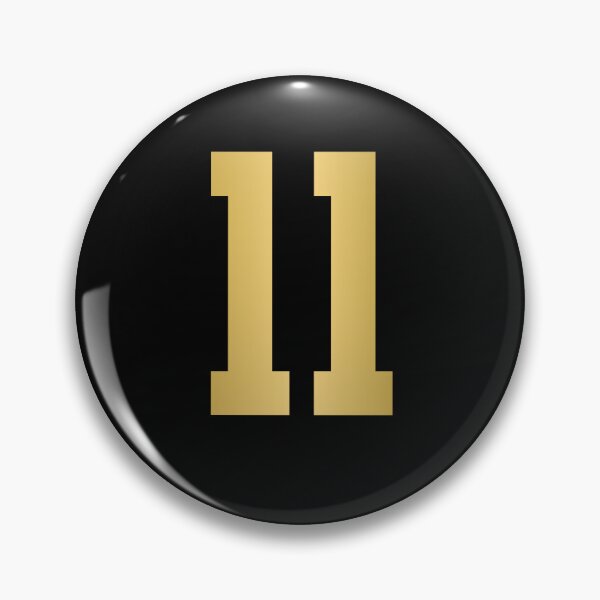 Item preview, Golden Number 11 - Sports Numbers  designed and sold by NECHSTORE.
