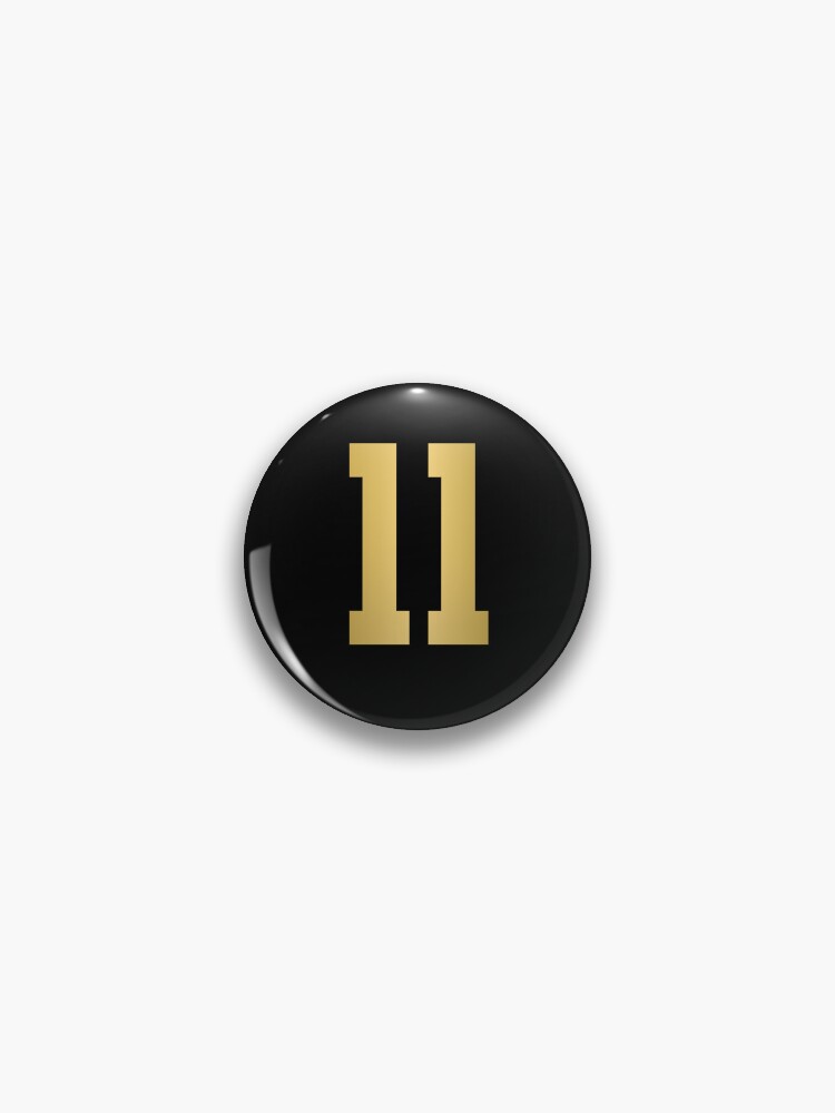 Golden Number 11 - Sports Numbers 