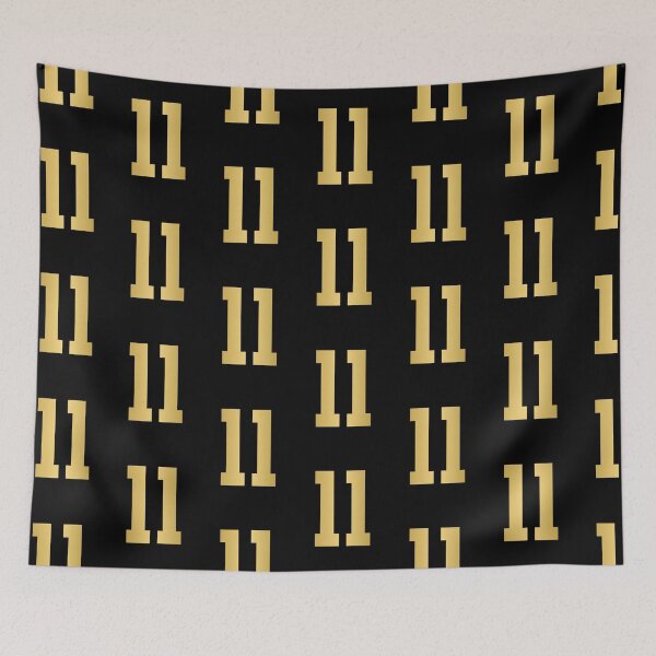 Item preview, Golden Number 11 - Sports Numbers  designed and sold by NECHSTORE.
