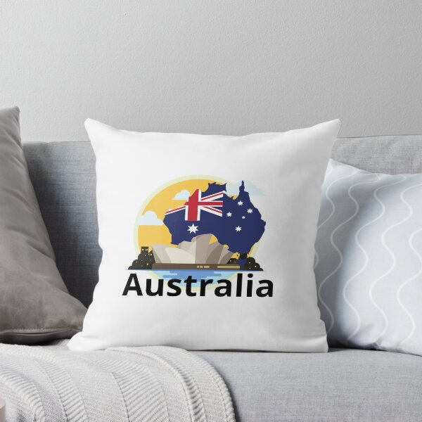 Item preview, Sydney Slang Map Vintage Sunrise of Australia designed and sold by sandra-merch.