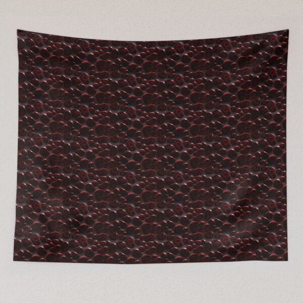 Item preview, Red dark heart stones pattern designed and sold by ManuelAndreas.