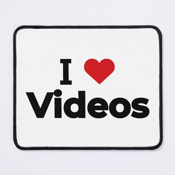 Item preview, I love Videos designed and sold by Moyanana.