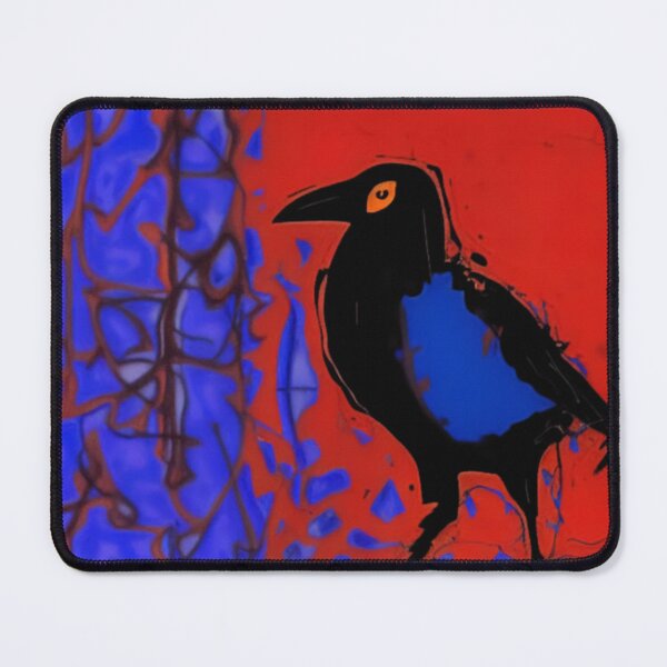 Item preview, Black raven painting designed and sold by rolffimages.