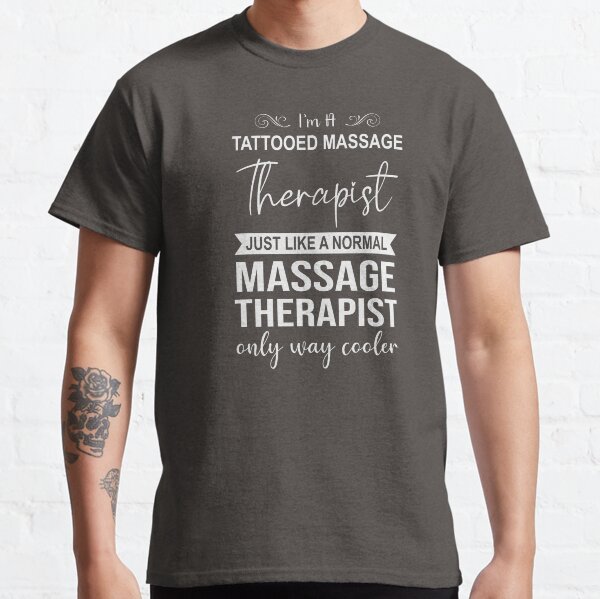 Item preview, Tattooed Massage Therapist designed and sold by DesignRebel138.