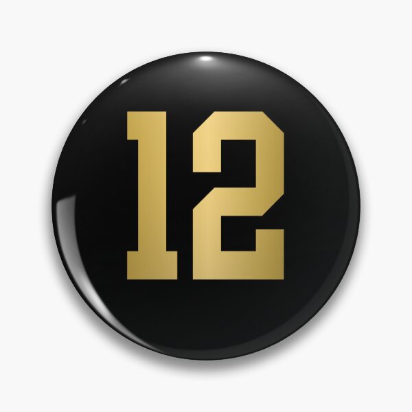 Item preview, Golden Number 12 - Sports Numbers  designed and sold by NECHSTORE.