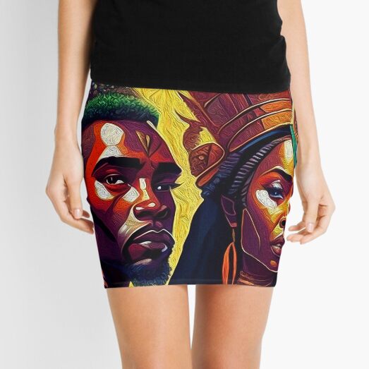 African pencil skirt