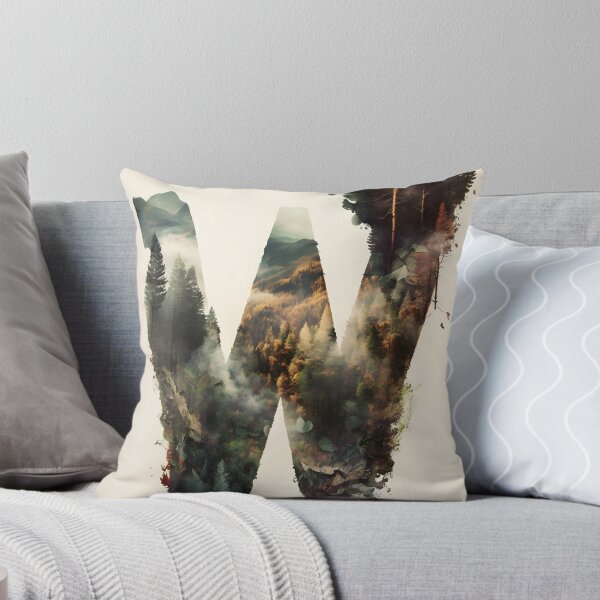 Item preview, Letter W Double Exposure designed and sold by dotperinchart.