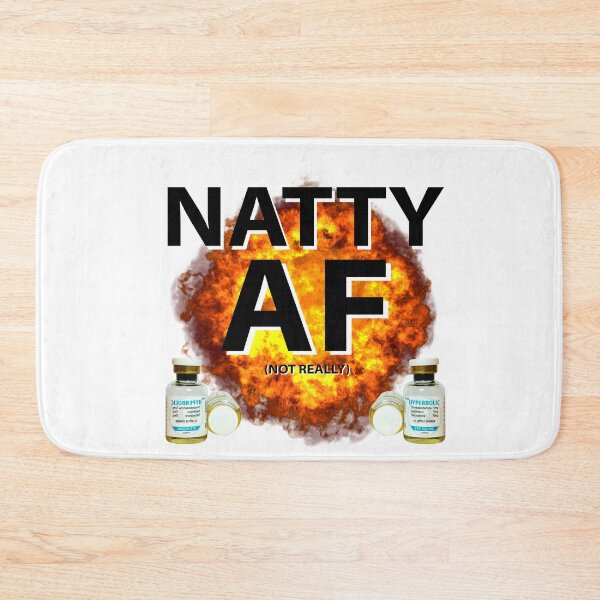 Item preview, Copy of Natty AF Natural Bodybuilding Design Jim Gym Funny Workout designed and sold by Princeps-.