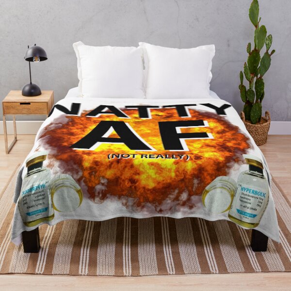 Item preview, Copy of Natty AF Natural Bodybuilding Design Jim Gym Funny Workout designed and sold by Princeps-.