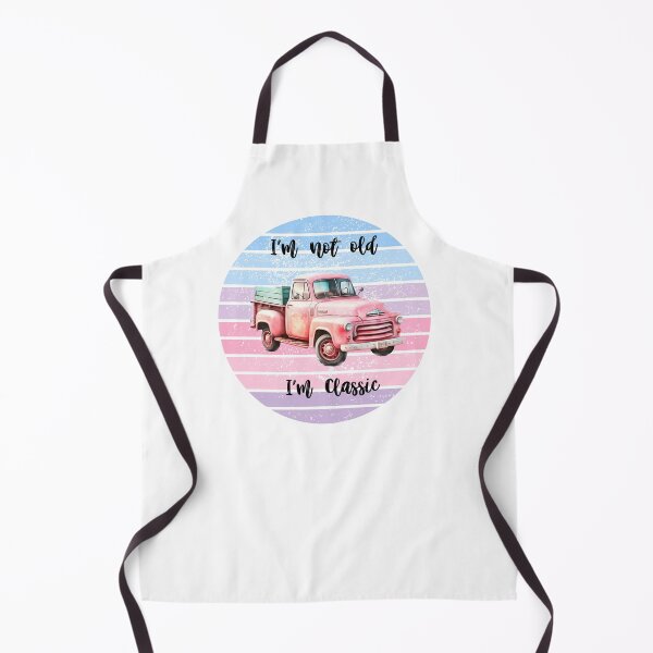 Item preview, I'm Not old I'm Classic- Not old- Pink Truck designed and sold by Janetlousart.
