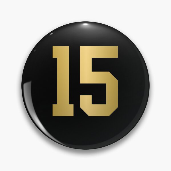 Item preview, Golden Number 15 - Sports Numbers  designed and sold by NECHSTORE.