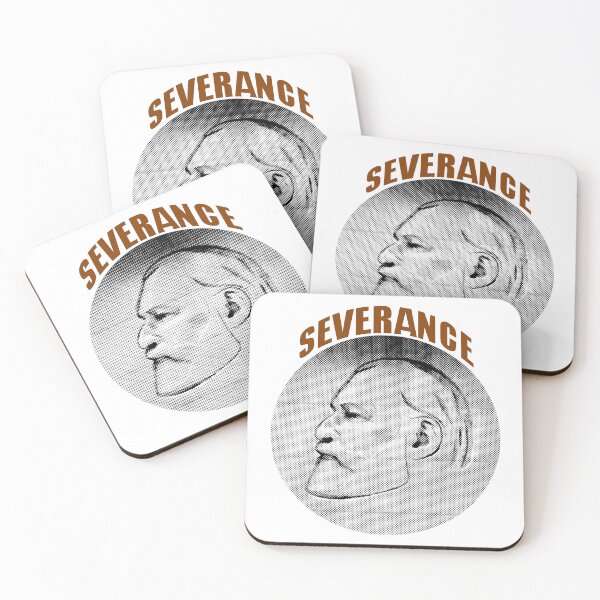 Item preview, severance series Adam Scott and Britt Lower fan works graphic design by ironpalette designed and sold by ironpalette.